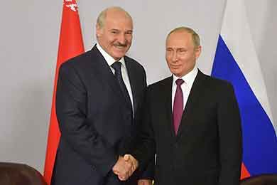 Лукашенко пригласил Путина на Форум регионов Беларуси и России в Могилев